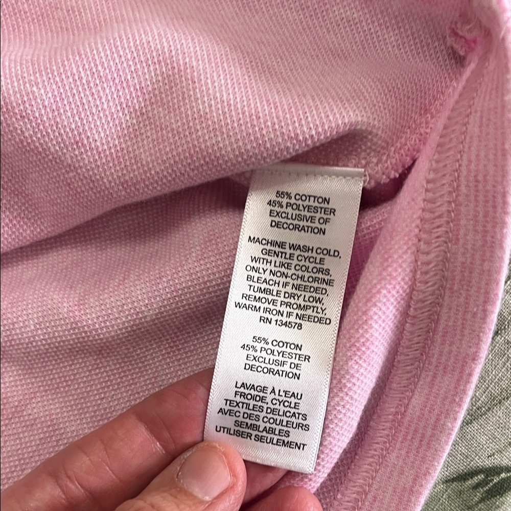 Vineyard Vines Kids Pink Quarter-Zip Sweatshirt - Picture 7 of 7